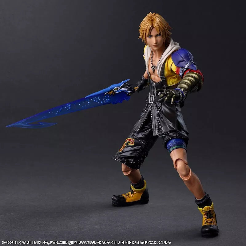 Square Enix Final Fantasy X PLAY ARTS Kai Tidus Action Figure JAPAN OFFICIAL