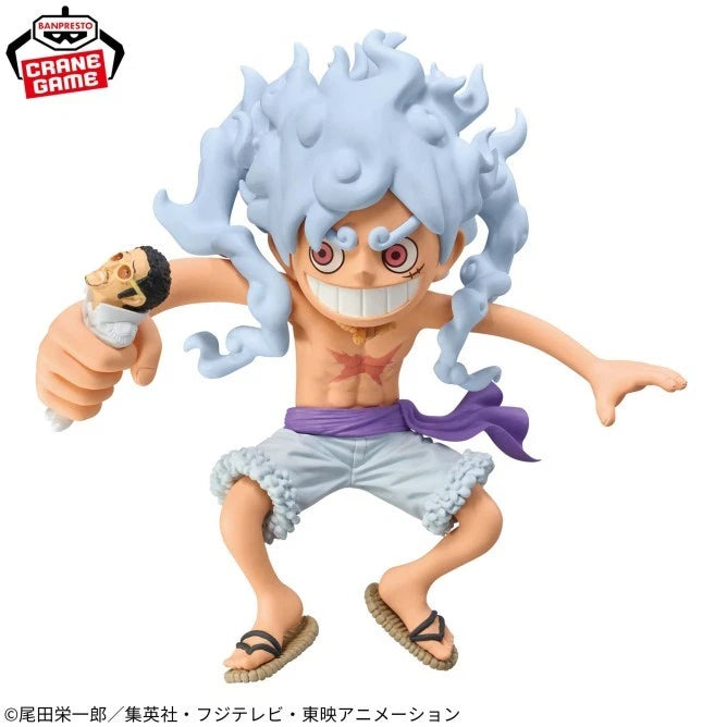 One Piece Mega World Collectable Figure Monkey D. Luffy Gear5 VS Borsalino JAPAN