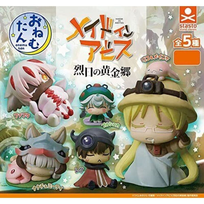 Onemutan Made in Abyss Golden Village All 5 types Figure Capsule Toy JAPAN