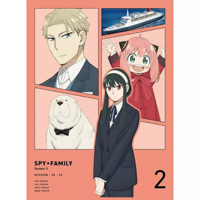 Spy x Family Season 2 Vol.2 First Limited Edition Blu-ray JAPAN OFFICIAL