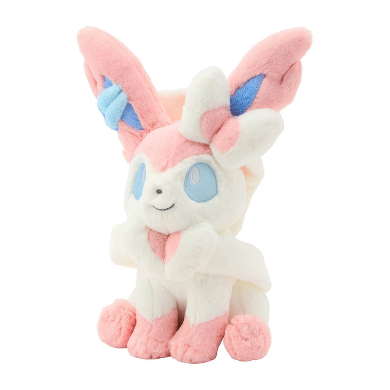 Pokemon Center Original Fuwa Fuwa Sylveon Muñeco de peluche OFICIAL DE JAPÓN