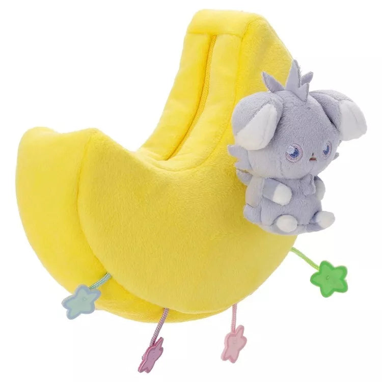 ¡Pokemon Pokepeace bolsa de felpa Espurr cielo estrellado Ver! OFICIAL DE JAPÓN