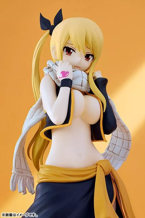 Pop Up Parade Fairy Tail Lucy Heartfilia Natsu Costume ver. Figura Japão