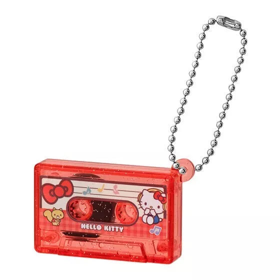 Bandai Sanrio Personnages Cassette Tape Charm Set de 8 capsule jouet japon officiel