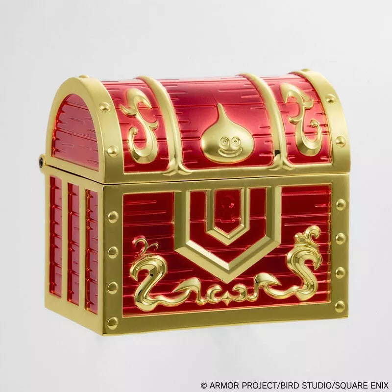Dragon Quest Metallic Items Gallery Treasure Chest Figure JAPAN OFFICIAL