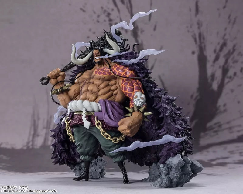 Bandai Figuarts Zero One Piece Kaido of the Beasts Figure Giappone Officiale