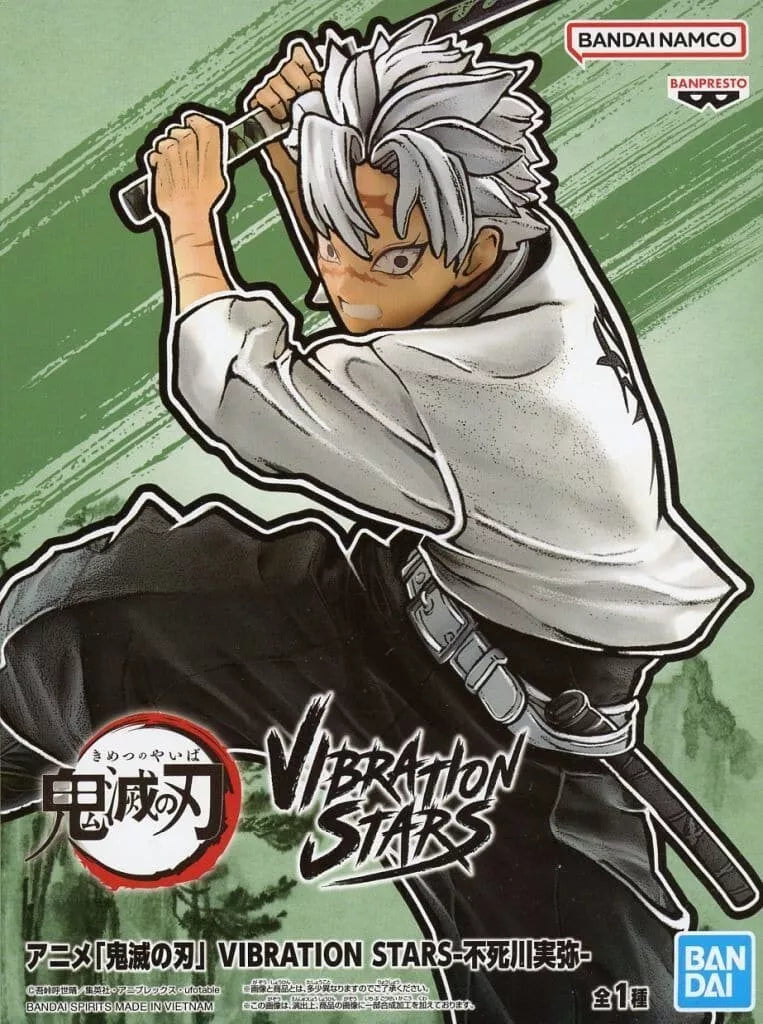 Banpresto Vibration Stars Demon Slayer Sanemi Shinazugawa Figure Japon Officiel