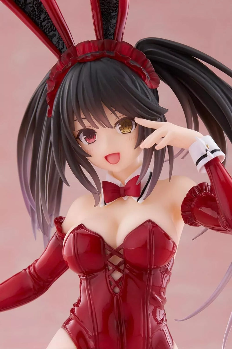 TAITO Desktop Cute Figure Date A Live V Kurumi Tokisaki Bunny Ver JAPÃO OFICIAL