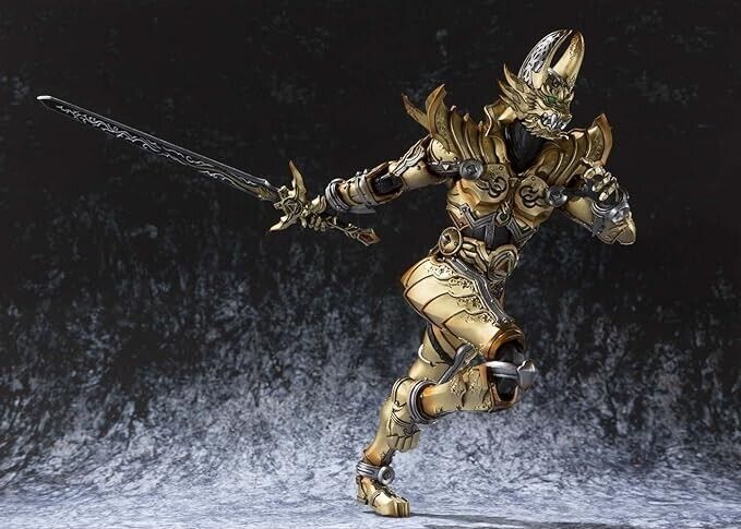 Bandai Makai Kadou Golden Knight Garo Kouga Saezima Figura de acción Japón Oficial