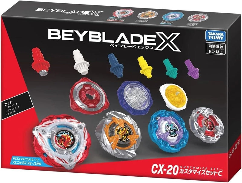 Takara Tomy Beyblade X CX-20 Customize Set C JAPAN OFFICIAL