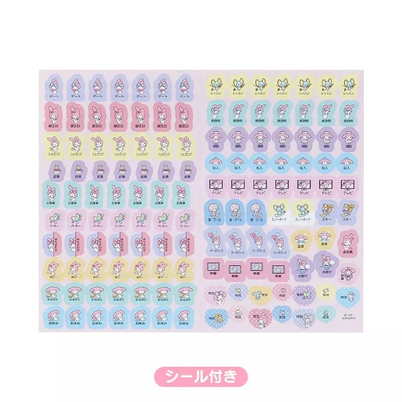 Sanrio My Melody A5 Datebook 2025 Agenda JAPÃO OFICIAL