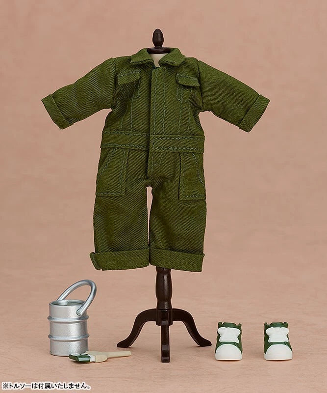 Nendoroid Doll Outfit Set Colorful Coveralls Khaki JAPAN OFFICIAL