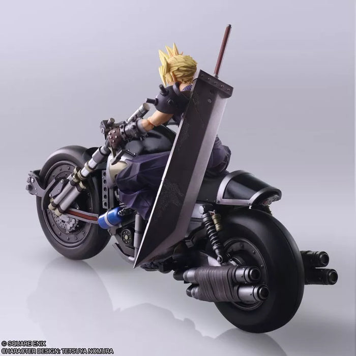 Square Enix Final Fantasy VII Porta Arts Cloud Strife e Hardy-Daytona Figure