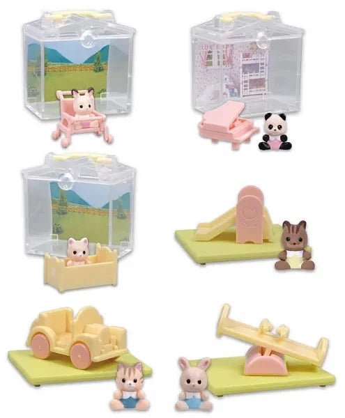 Tarlin Sylvanian Families Baby House and Garden Complete Set Figure Capsule Toy