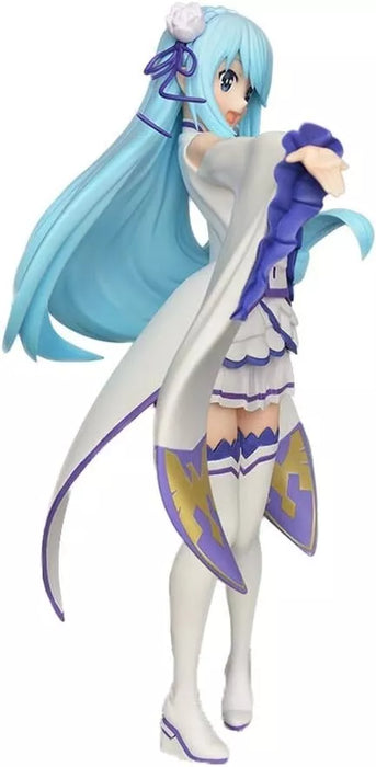 Sega Konosuba Aqua Emilia Ver Limited Premium Figura LPM Japan Oficial