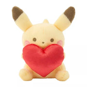 Pokemon Center Original With a Heart Pikachu Plush Doll JAPAN OFFICIAL