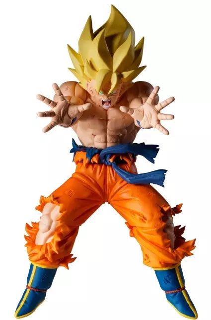 Banpresto Dragon Ball Z Match Macher Super Saiyajin Sohn Goku gegen Kühlerfigur