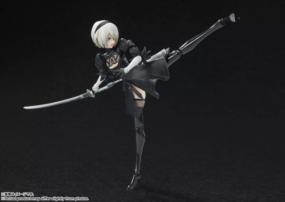 BANDAI S.H.Figuarts NieR:Automata Ver1.1a 2B Action Figure JAPAN OFFICIAL