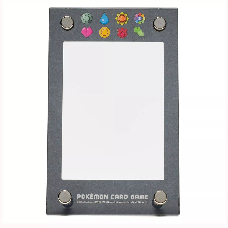 Pokemon Center Marco de exhibición original Insignias de gimnasio Kanto OFICIAL DE JAPÓN