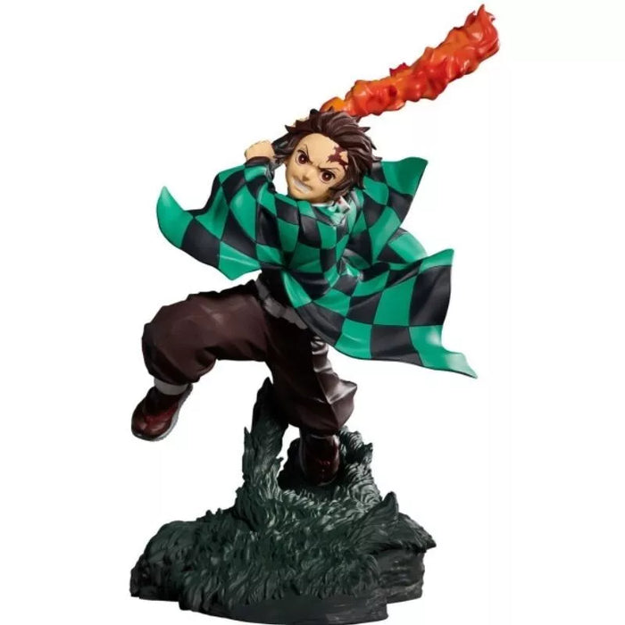 Banpresto Demon Slayer Combination Battle Tanjiro Kamado Rui Figura Set di 2