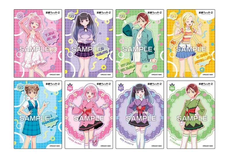 Maebashi Witches Clear Card Collection First Limited 16Pack Box Candy Toy TCG