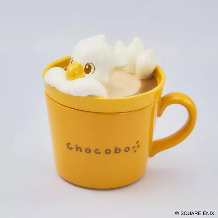 Square Enix Final Fantasy Latte Art Figure Mug Chocobo JAPAN OFFICIAL