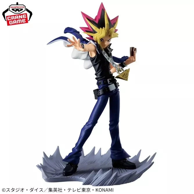 Banpresto senkou zekkei yu-gi-oh yami yugi e magia negra figura figura 2 conjunto de 2