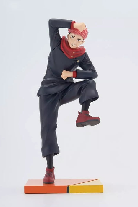 Furyu Tenitol Jujutsu Kaisen Yuji Itadori Figura Japão Oficial