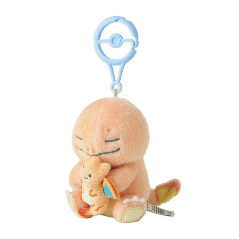 Pokemon Center Original Little Daydream Charmander & Charizard Plush Keychain