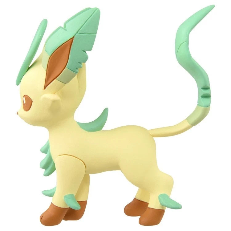 Pokemon Moncolle Leafeon MS-07 Figure JAPAN OFFICIAL