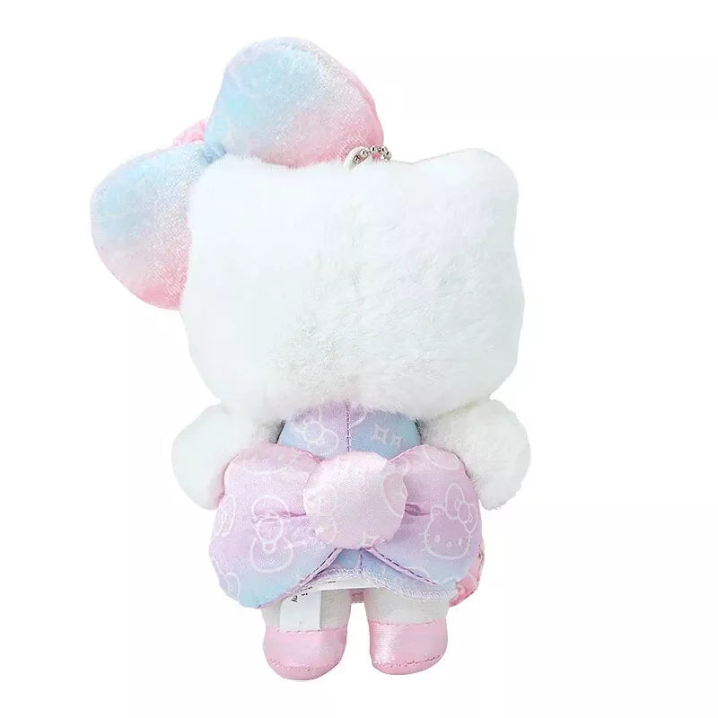 Sanrio Hello Kitty Porte-mascotte 50ème Les rubans à la mode Peluche JAPON