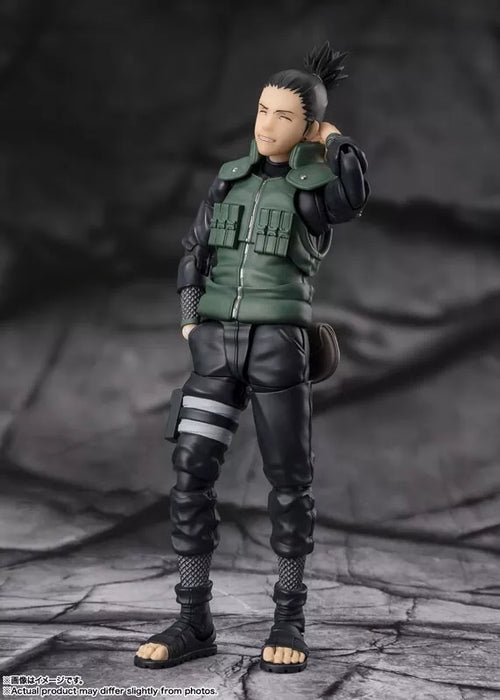 BANDAI S.H.Figuarts NARUTO Shippuden Shikamaru Nara Action Figure JAPAN OFFICIAL