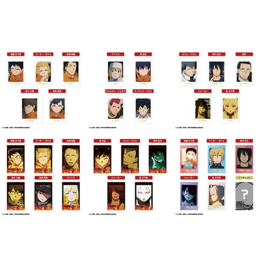 Enen no Shouboutai Vol.2 Snapshot Gum 20Pack Box Candy Toy JAPAN OFFICIAL