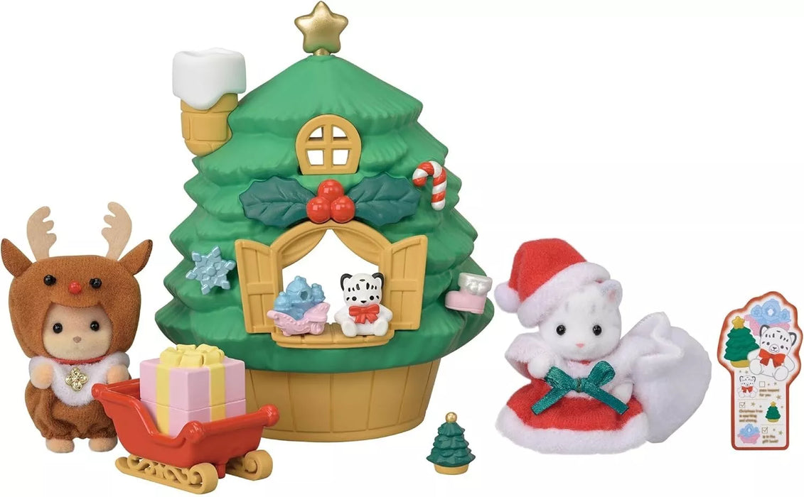 Epoch Sylvanian Families Baby Santa's Christmas Tree House SE-214 JAPAN OFFICIAL