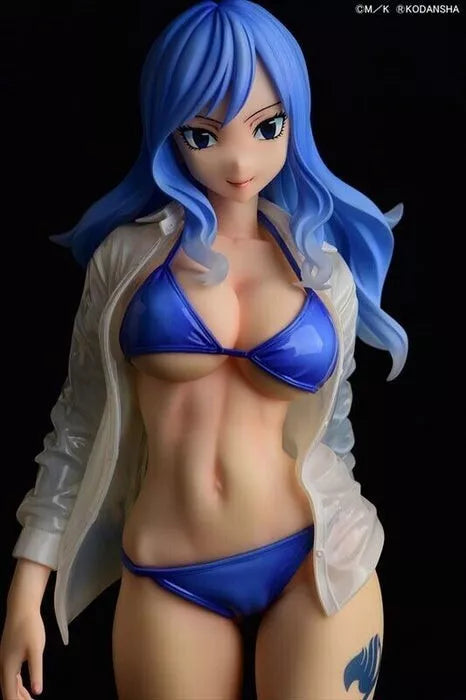 Fairy Tail Juvia Loxar Estilo de gravedad 1/6 Figura Japón Oficial