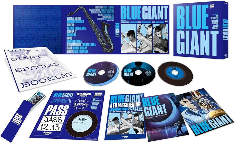 Blue Giant Special Edition Blu-ray Bonus CD Edición limitada Japón Oficial