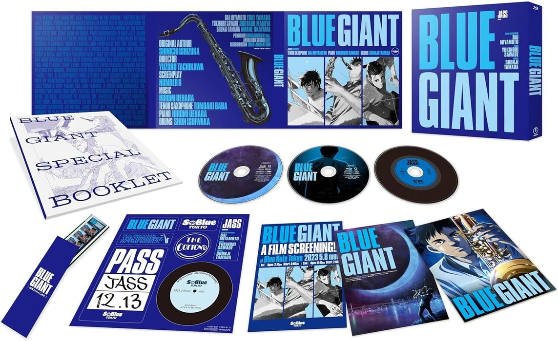 Blue Giant Special Edition Blu-ray Bonus CD Limited Edition Japan offiziell
