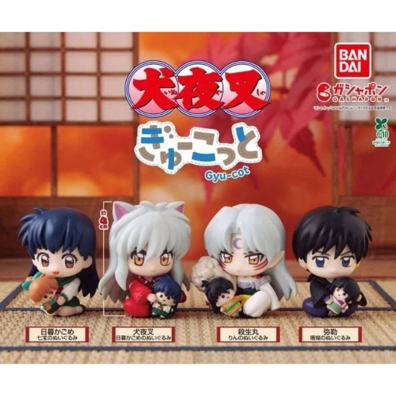 BANDAI Gyu-cot Inuyasha Complete Set Figure Capsule Toy JAPAN OFFICIAL