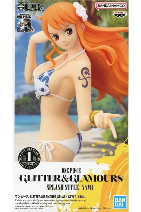 Banpresto ONE PIECE Glitter & Glamours Plash Style NAMI Figure JAPAN OFFICIAL