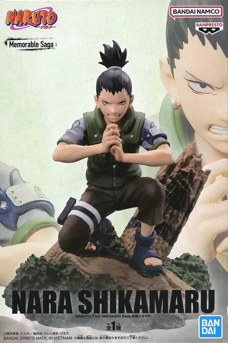 Banpresto Naruto Saga memorabile Shikamaru Nara Figura Giappone Offcial