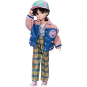 Takara Tomy Licca Chan Retro Licca Sailors Stadium Jacket Fashion Doll JAPAN