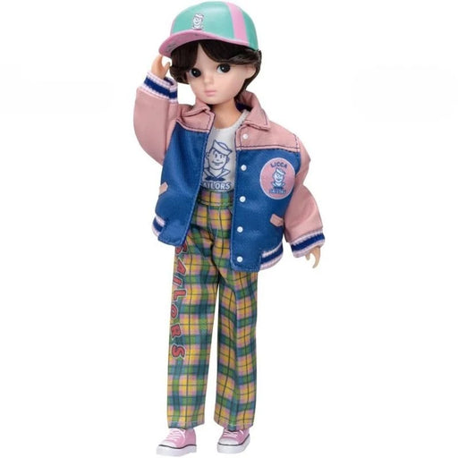 Takara Tomy Licca Chan Retro Licca Sailors Stadium Jacket Fashion Doll JAPAN