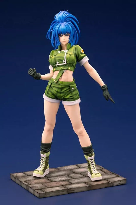 Kotobukiya snk bishoujo o rei dos lutadores '97 leona heidern 1/7 figura japão