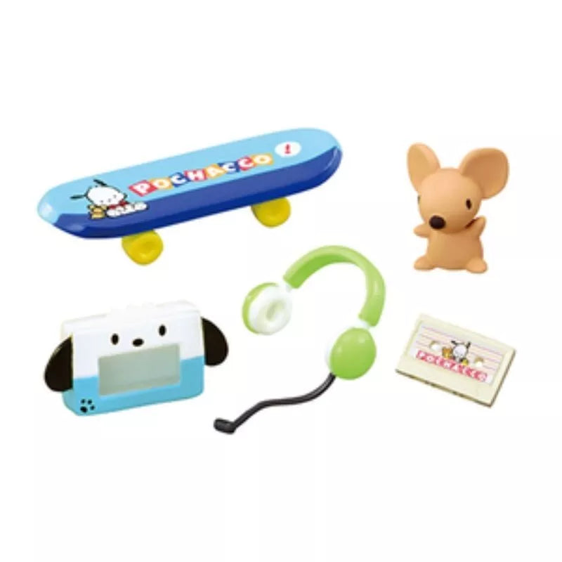 Rementement des personnages de Sanrio POCHACCO's House Full Set de 8 figures Japon officiel