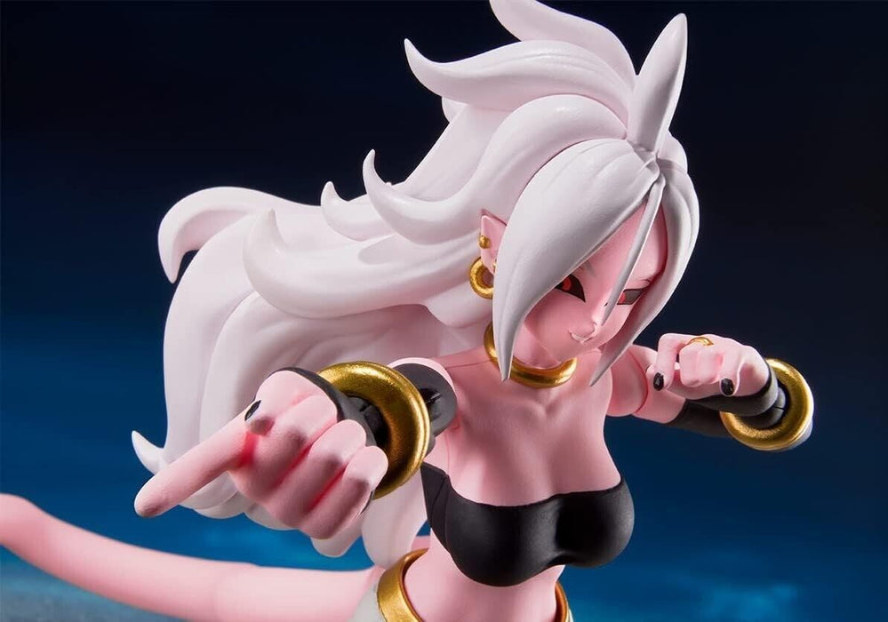 BANDAI S.H.Figuarts Dragon Ball Fighters Android 21 Action Figure JAPAN OFFICIAL