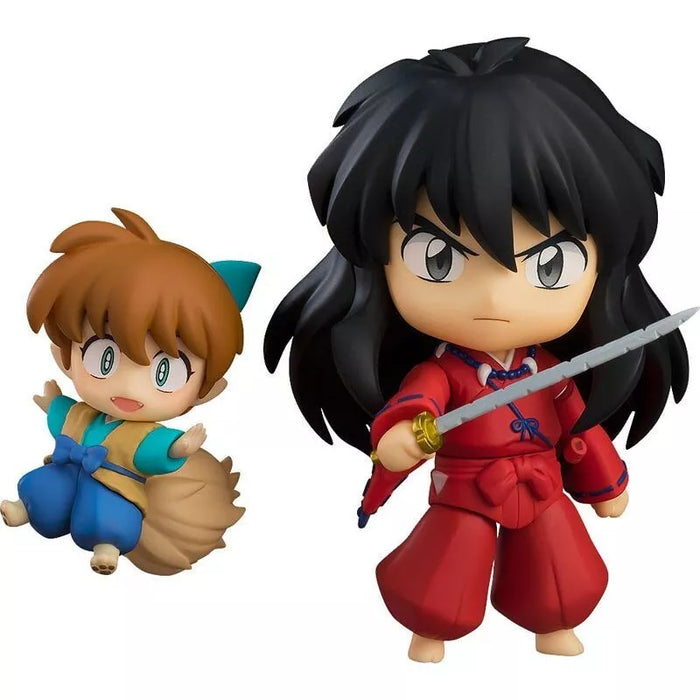 Nendoroid InuYasha New Moon Ver. & Shippou Action Figure JAPAN OFFICIAL