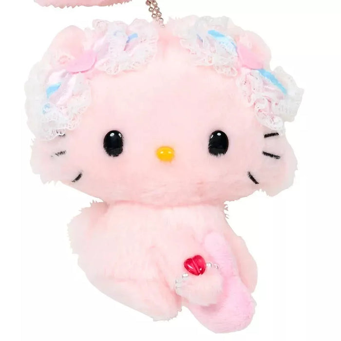 Charmy Kitty Honey Cute Mascot Holder Heisei Born Character Fluffy Heart Plush