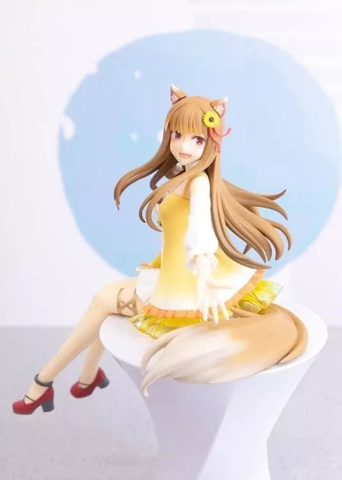 FuRyu Noodle Stopper Spice and Wolf Holo Sunflower Dress Ver Figure JAPAN