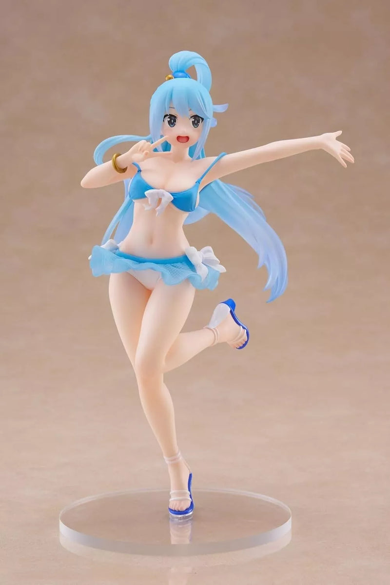 TAITO Coreful Figura KonoSuba 3 Aqua Costume da bagno ver. UFFICIALE DEL GIAPPONE