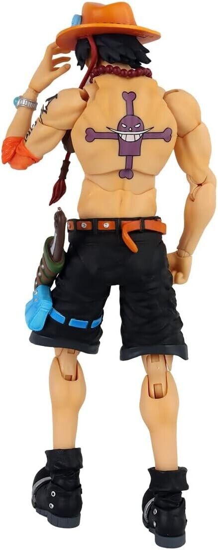 Heroes de ação variável One Piece Portgas D. Ace Figura Oficial Japão